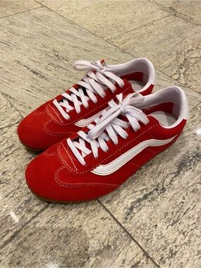 Vans Lowpro Red Women’s Sneakers